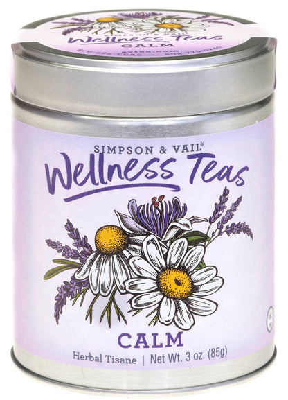 Wellness Teas :  Calm - Thé bien-être à base de plantes calmantes