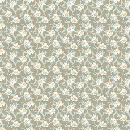 Abloom - Poppymallow Teal - Licence To Quilt