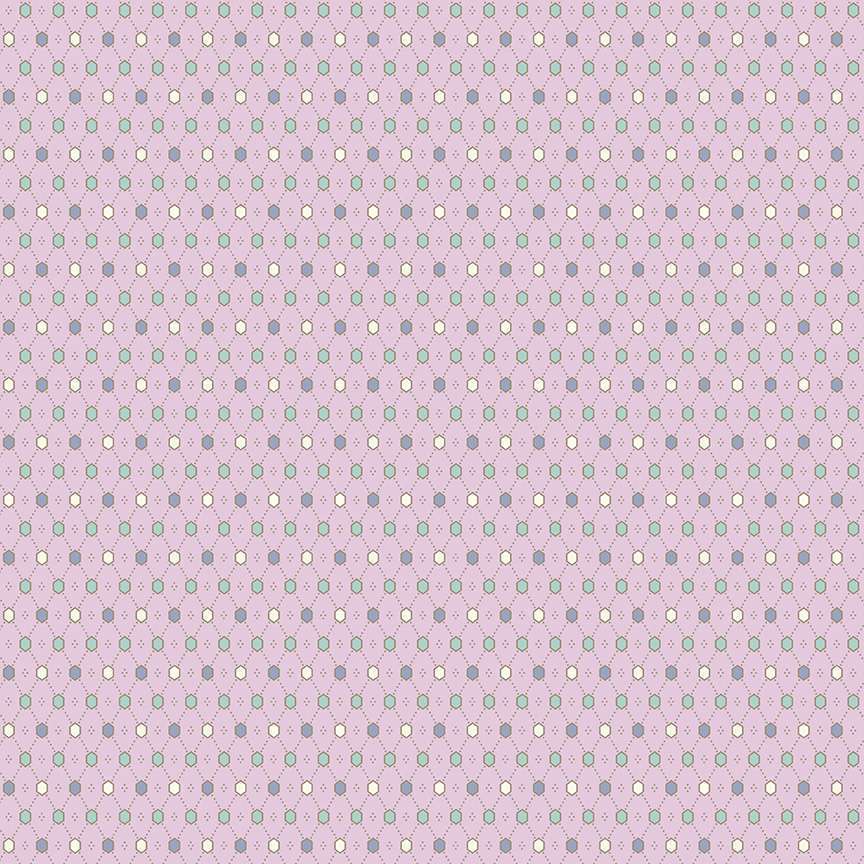 Abloom - Diamond Mesh Lilac - Licence To Quilt