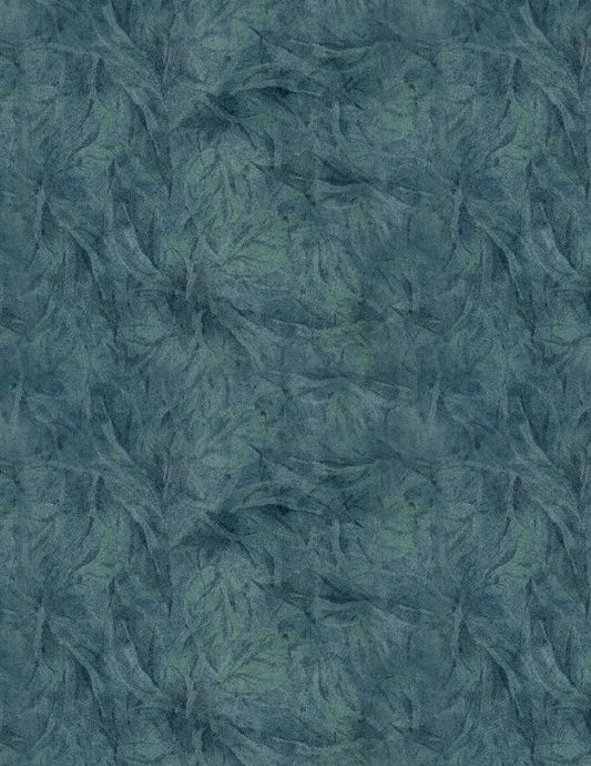 Garden Gate Roosters - Feather Texture Teal