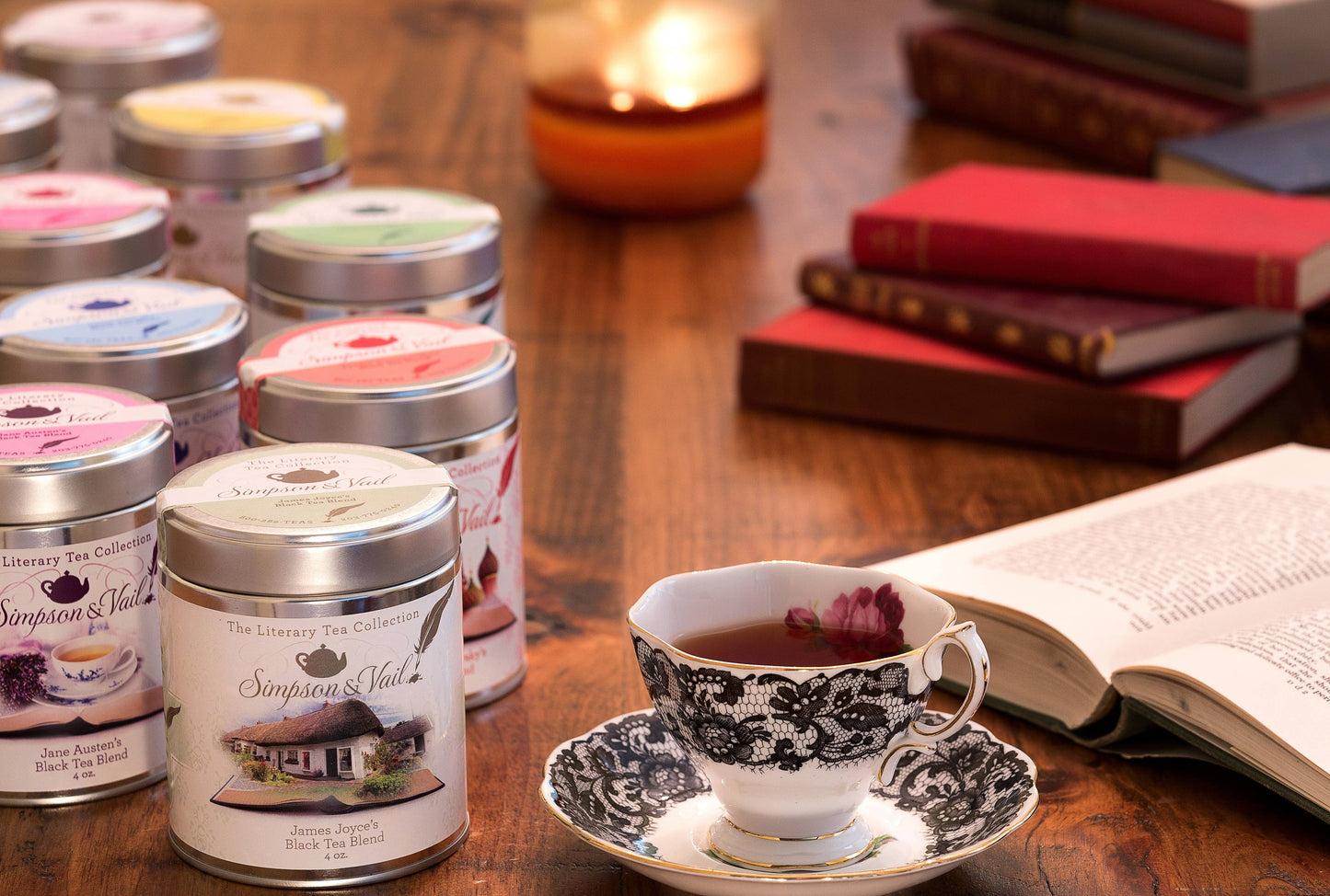 Literary Teas - Mélange de thé noir de Jane Austen