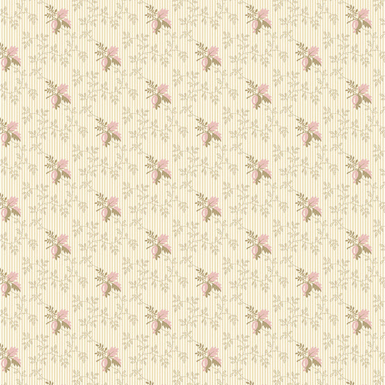 Sienna - Berry Sprig Light Rose - Licence To Quilt
