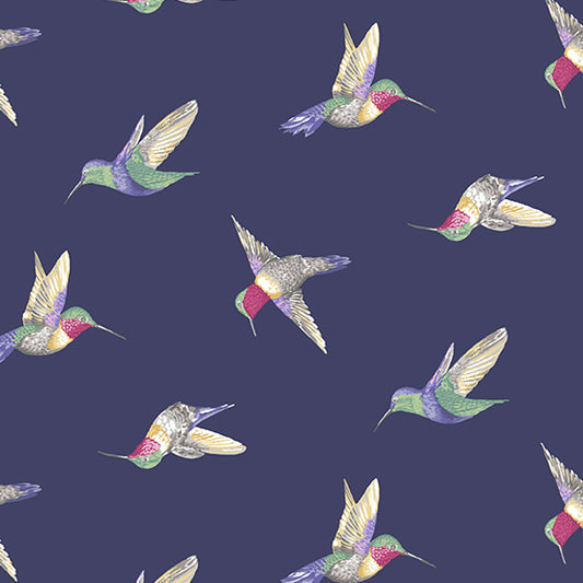 Avalon - Hummingbirds Blue