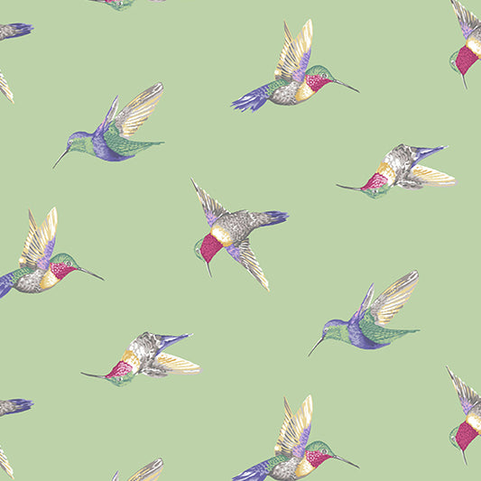 Avalon - Hummingbirds Green