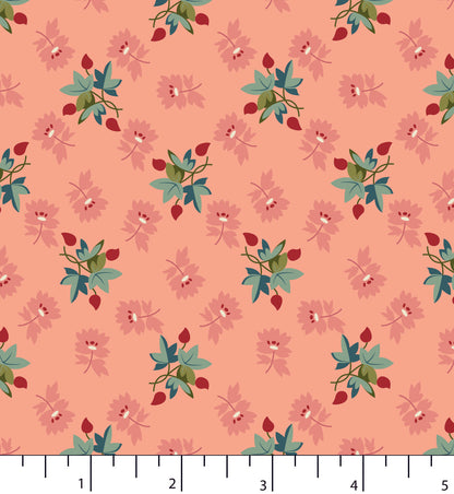 Back & Forth - Maple Leaf - Frosted Pink - Licence To Quilt