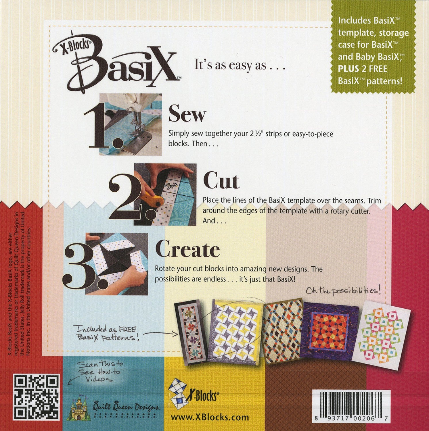 X-Blocks BasiX Template - Licence To Quilt
