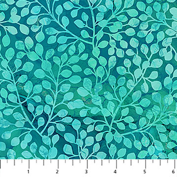 Dragonfly Dance - Leaf Blenders in Teal