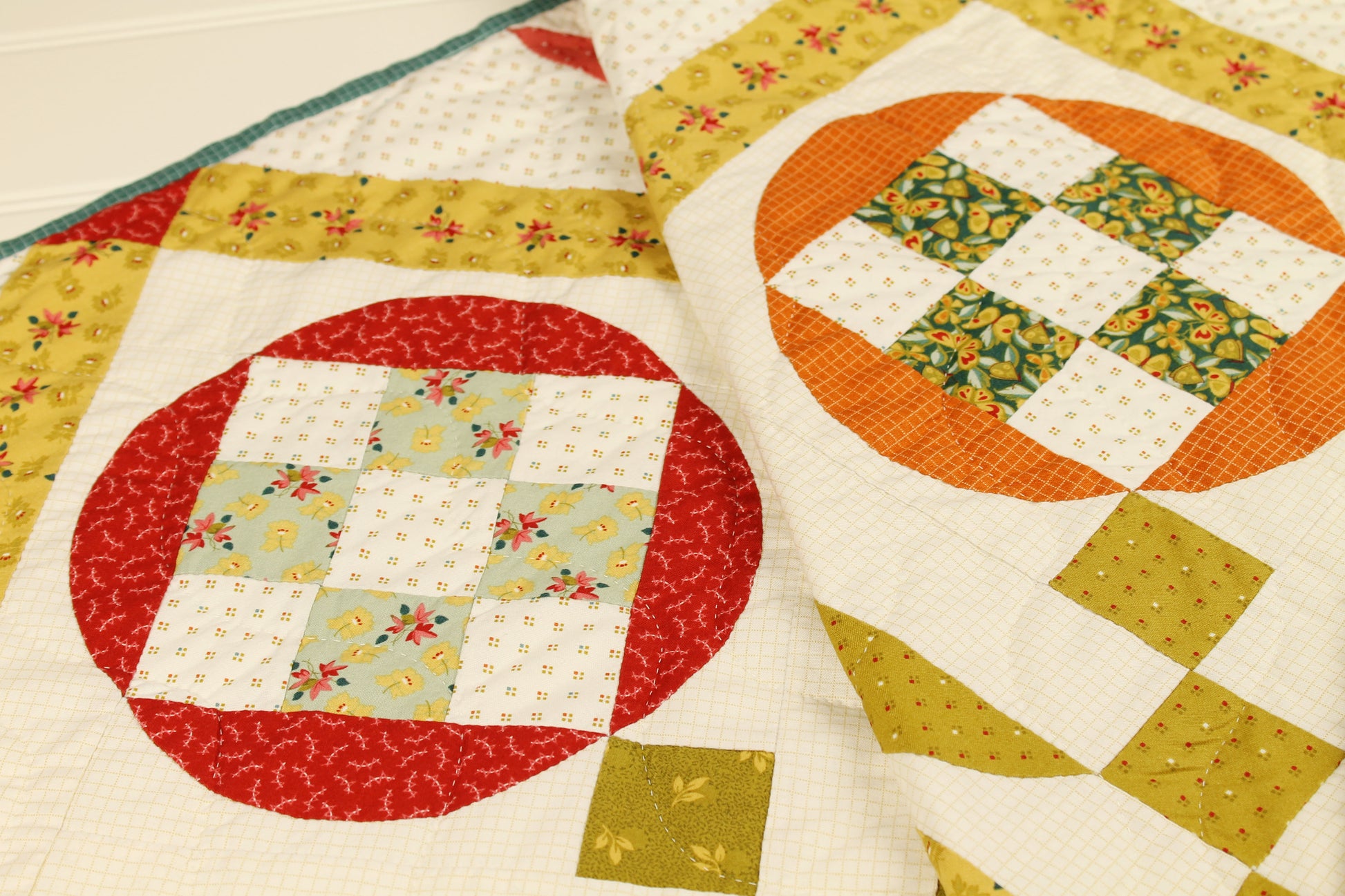 Back & Forth - Butterflies - Pear - Licence To Quilt
