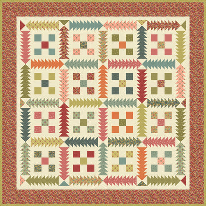 Back & Forth - Maple Leaf - Pear - Licence To Quilt