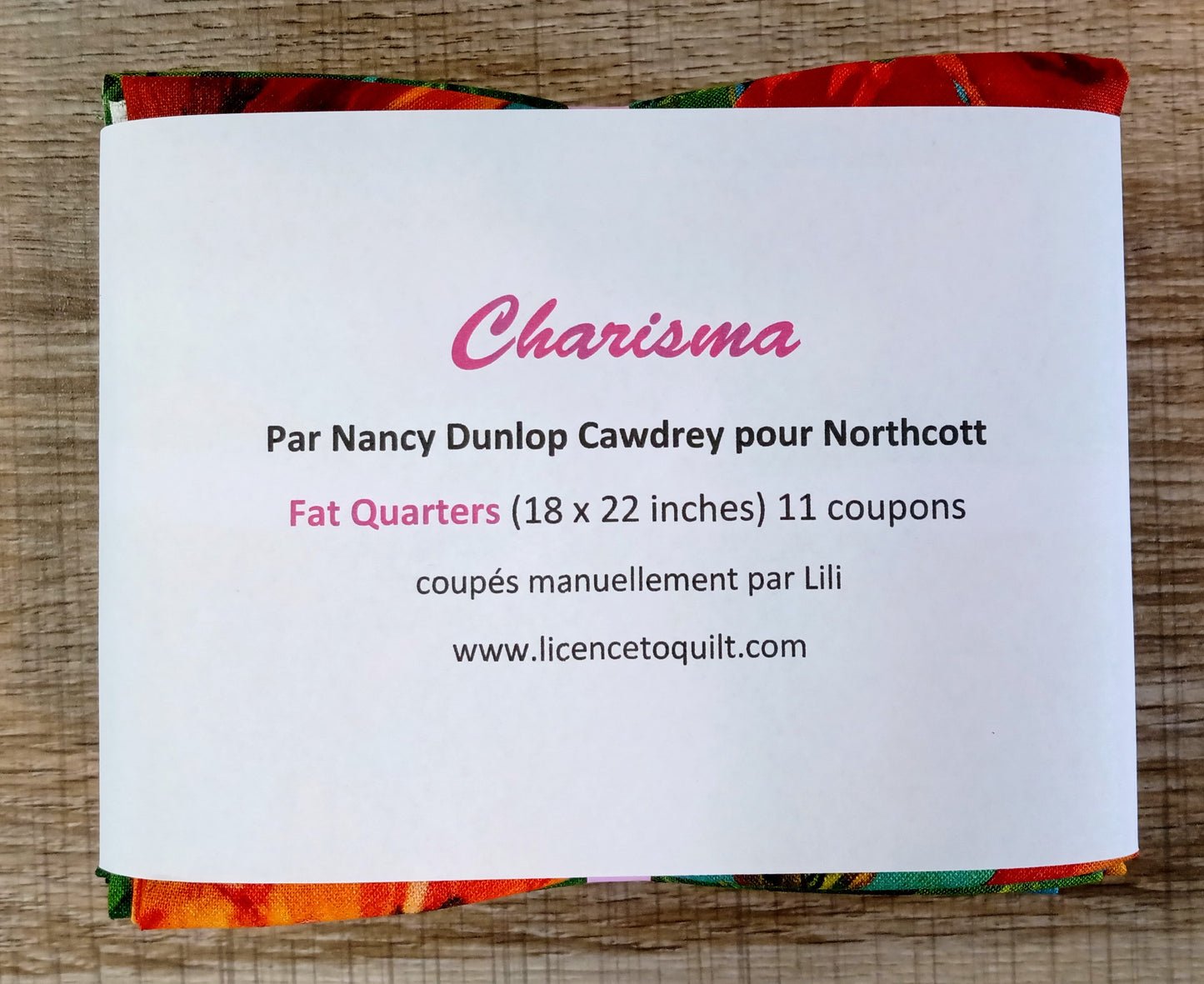 Charisma - Fat Quarters (11) - Licence To Quilt