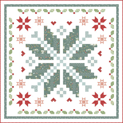 Magical Winterland Winter Magic Quilt Kit 78 x 78 pouces