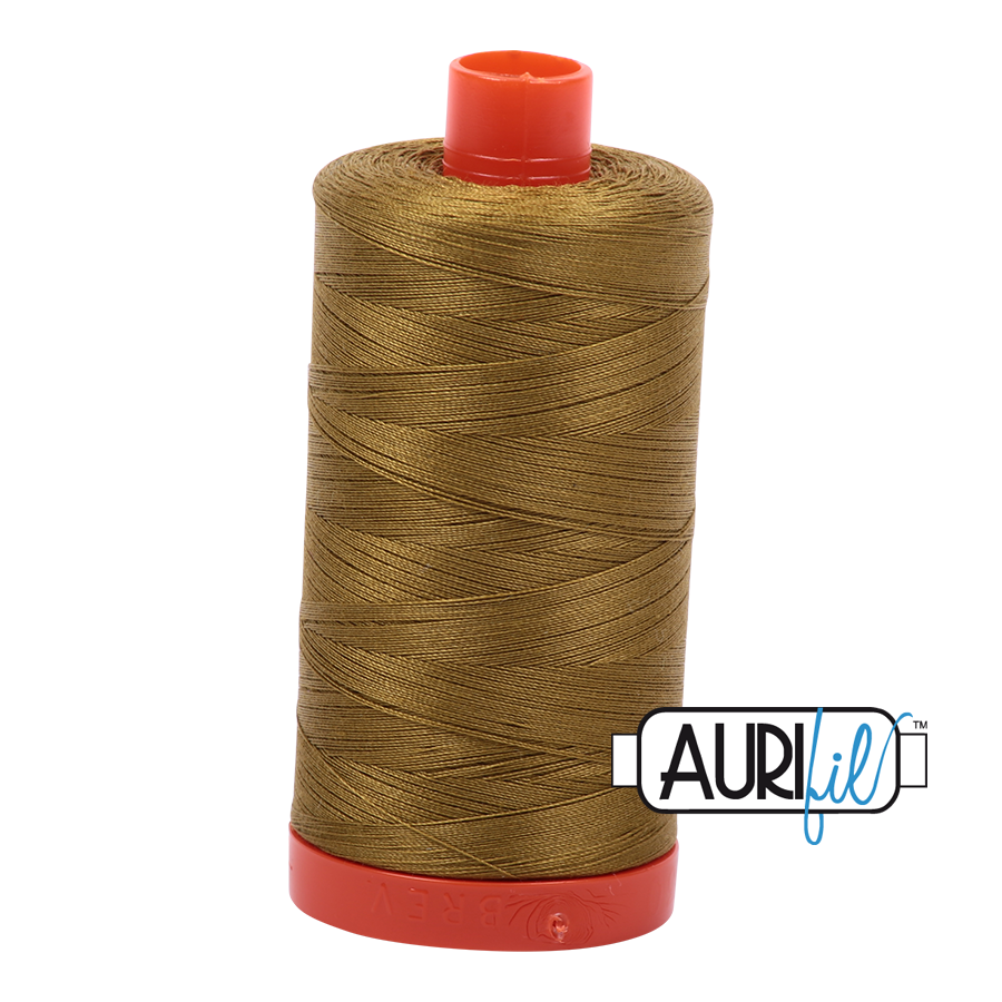 Aurifil Mako 50 - Medium Olive - Licence To Quilt