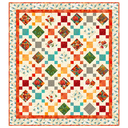 Easy Squares - patron quilt - Licence To Quilt