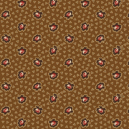 Butternut & Peppercorn II - Double Bloom Brown - Licence To Quilt