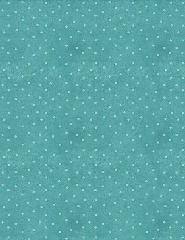 Sunflower Sweet - Dots All Over Teal - Licence To Quilt