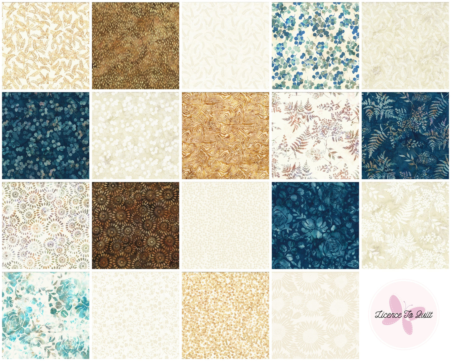 Bali Handpaints - Oyster Confetti - Licence To Quilt