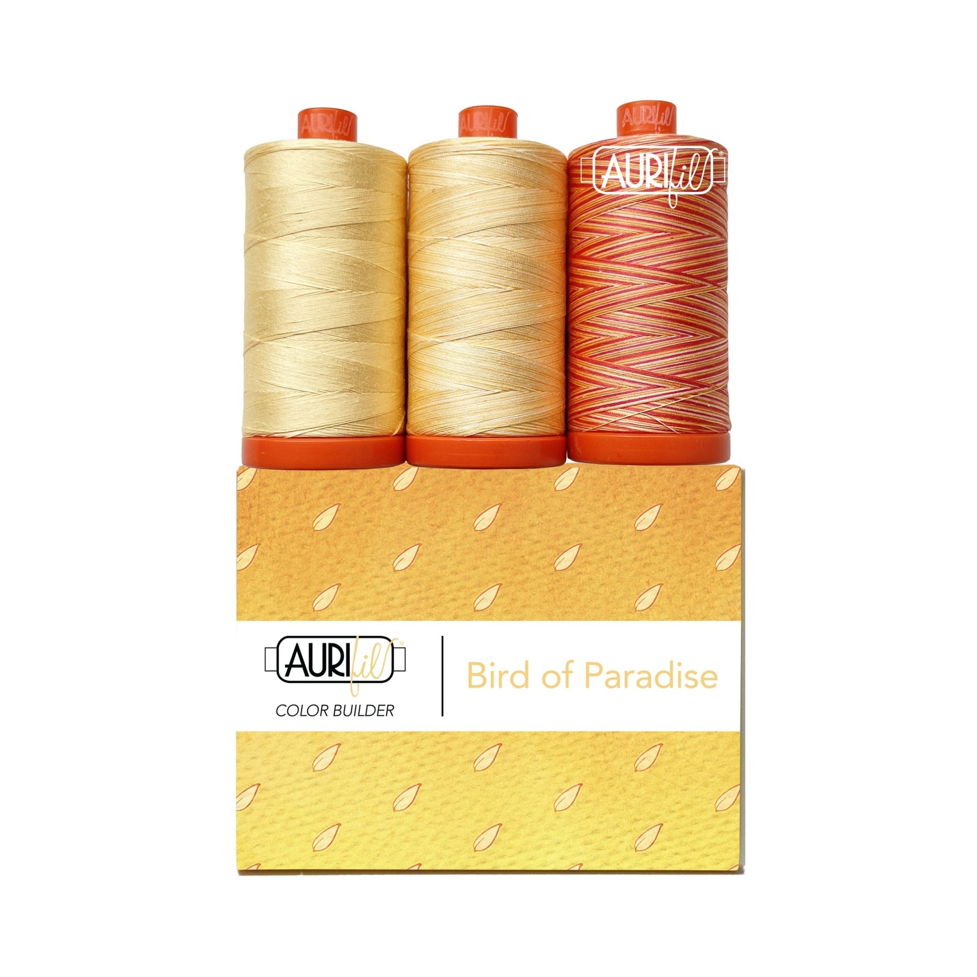 Aurifil Color Builders "Flora"- Juillet 2022 - Bird of Paradise - Licence To Quilt