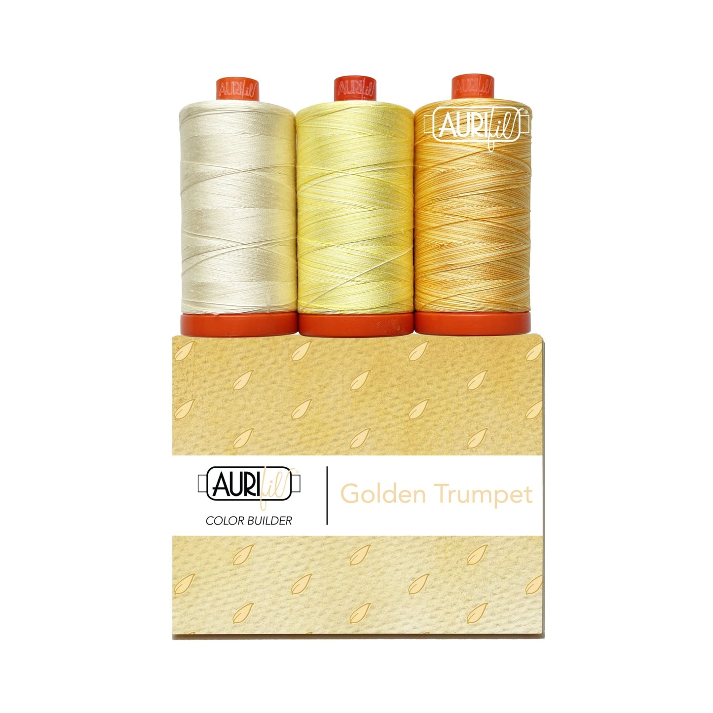 Aurifil Color Builders "Flora"- Septembre 2022 - Golden Trumpet - Licence To Quilt