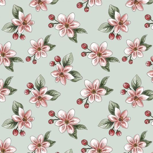 Red Blossom - Apple Blossom - Licence To Quilt