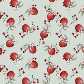 Red Blossom - Floral Apple - Licence To Quilt