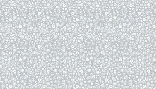 Essentials - Doodle Ditzy Pewter - Licence To Quilt