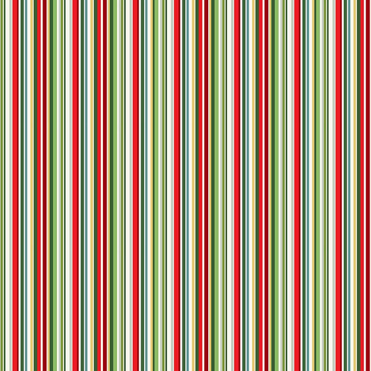 Santa - Straight Stripe - Licence To Quilt
