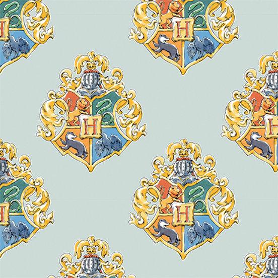 Harry Potter - Watercolor Crest Blue - Licence To Quilt