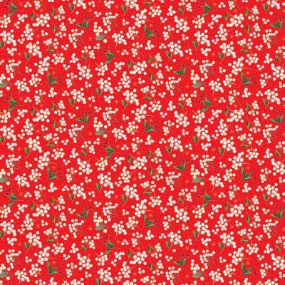 Santa - Berries Red - Licence To Quilt