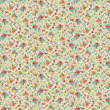 Amelia - Floral Cream - Licence To Quilt