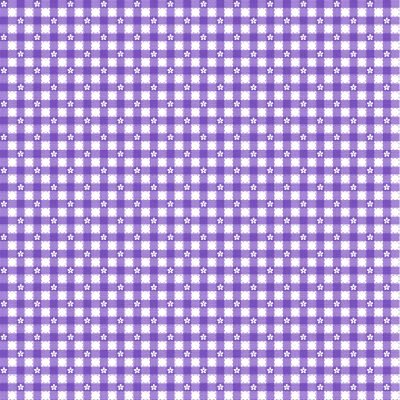 Summer Days - Gingham Purple - Licence To Quilt