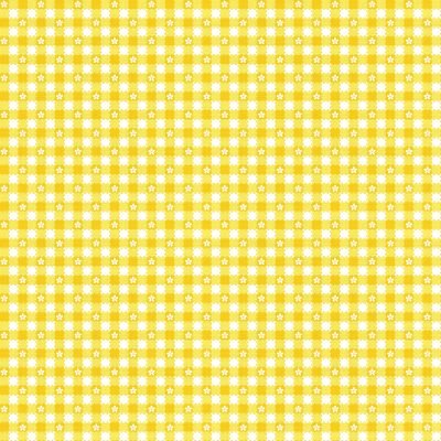 Summer Days - Gingham Yellow - Licence To Quilt