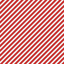 Timber Gnomies Tree Farm - Diagonal Candy Cane Stripe - Licence To Quilt