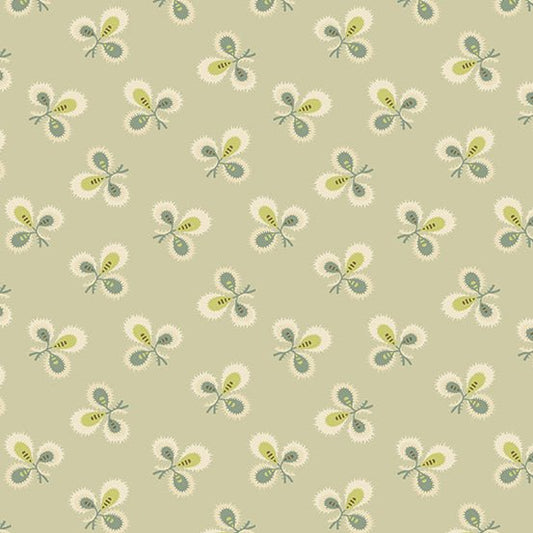 Lady Tulip - Cloverleaf French Beige - Licence To Quilt
