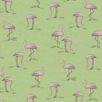 Fern Garden - Flamingo Green - Licence To Quilt