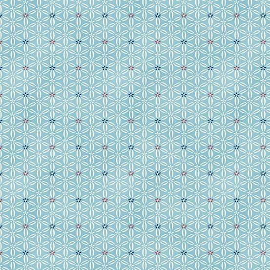 Tranquility - Trellis Blue - Licence To Quilt
