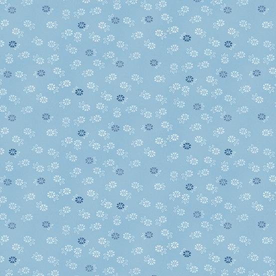 Tranquility - Floret Blue - Licence To Quilt