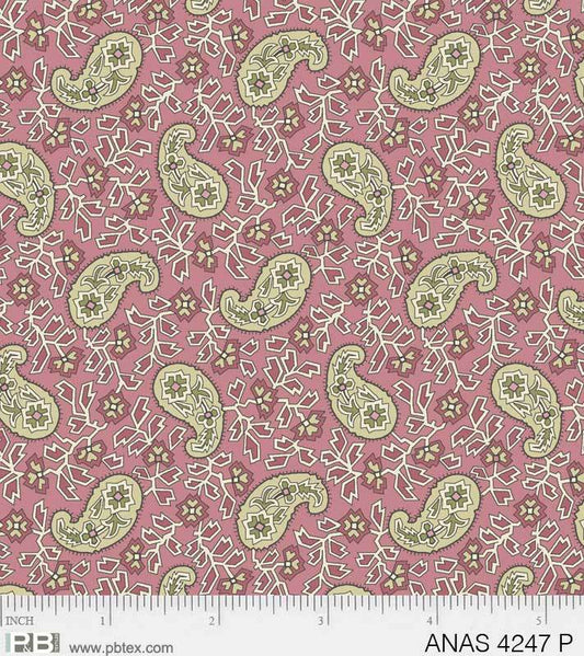 Anastasia - Paisley Pink - Licence To Quilt