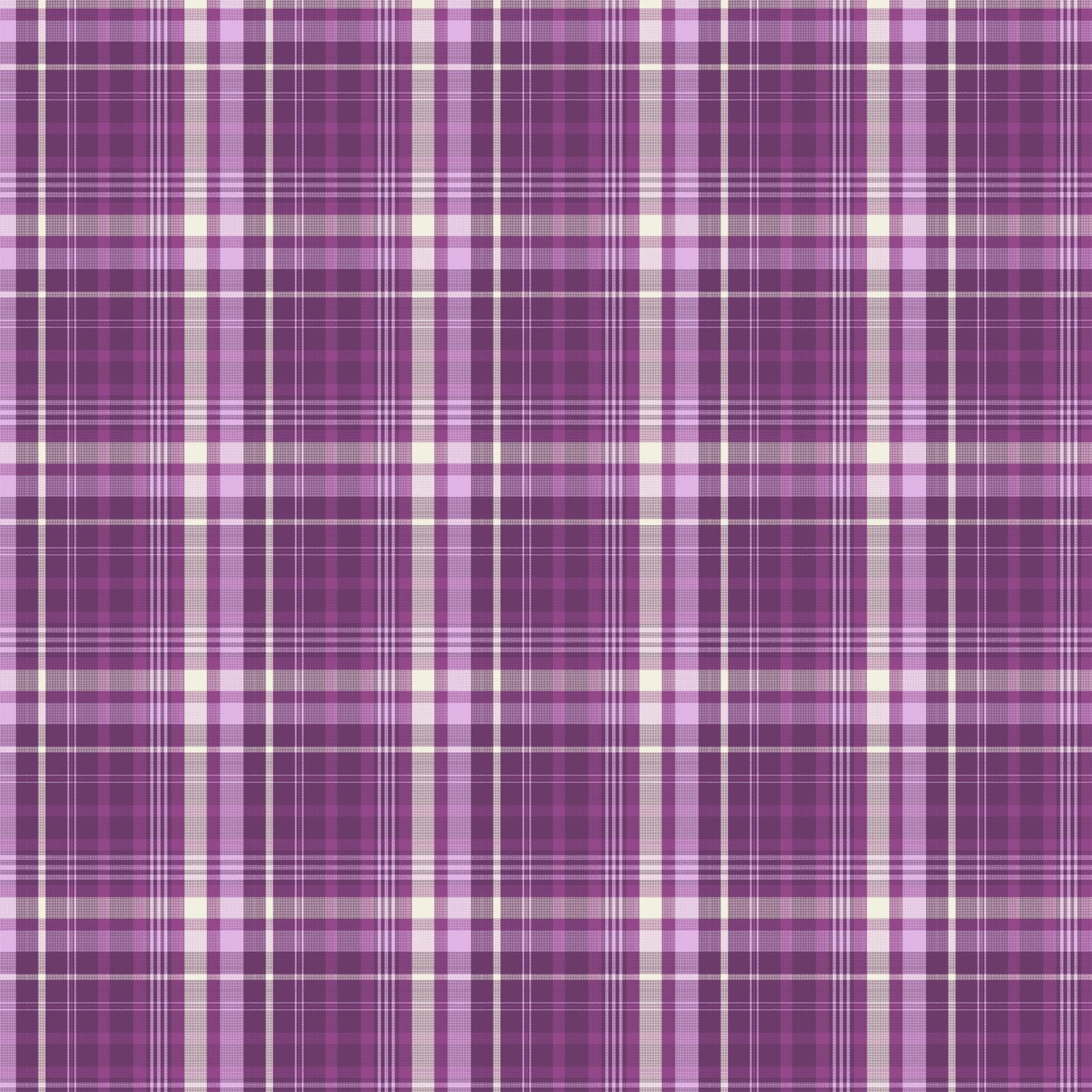 Cats N Quilts - Plaid Happy Fuchsia - Licence To Quilt