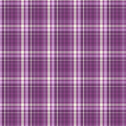 Cats N Quilts - Plaid Happy Fuchsia - Licence To Quilt
