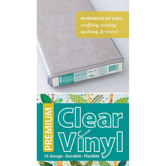 Premium Clear Vinyl - Vinyle Transparent - Licence To Quilt
