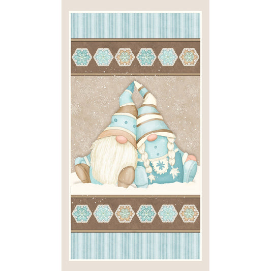 I Love Sn'Gnomies Flannel - Panel - Licence To Quilt