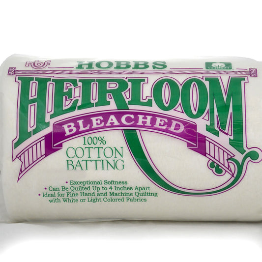 Hobbs Heirloom® Bleached Batting - Licence To Quilt