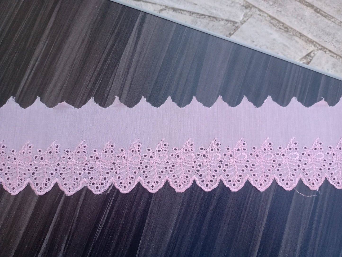 Cotton Eyelet Pink - Licence To Quilt