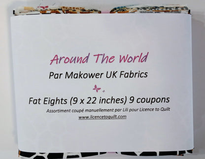 Around The World - Fat Eights (9) - Licence To Quilt
