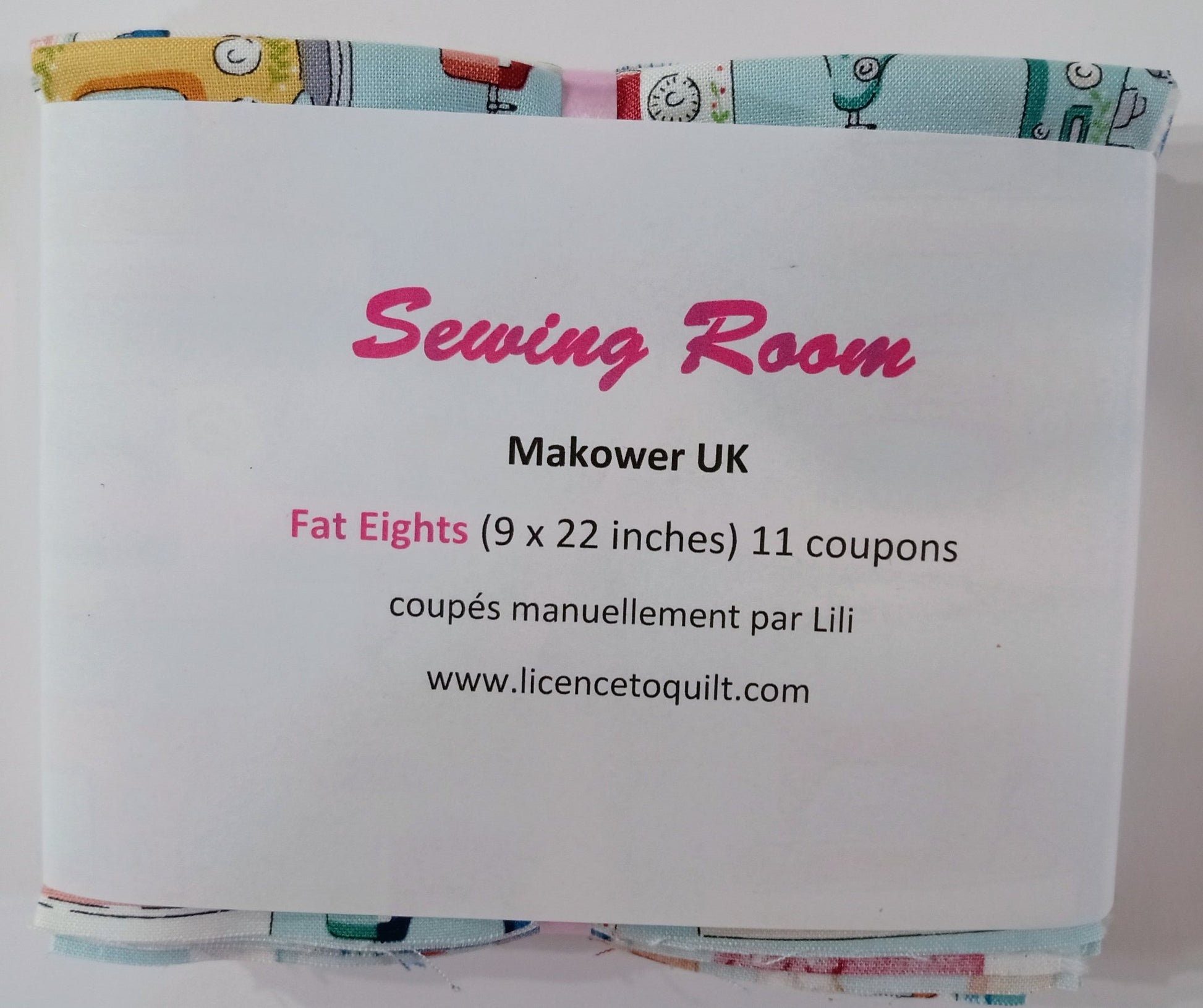 Sewing Room - Fat Eights (11) - Licence To Quilt