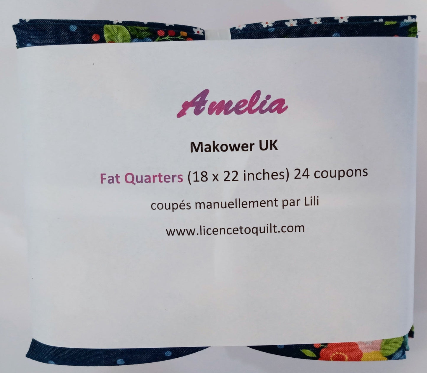 Amelia - Fat Quarter (24) - Licence To Quilt