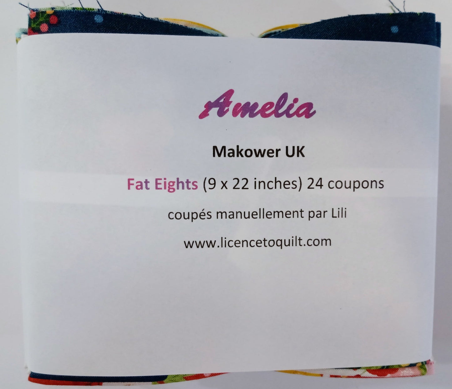 Amelia - Fat Eights (24) - Licence To Quilt