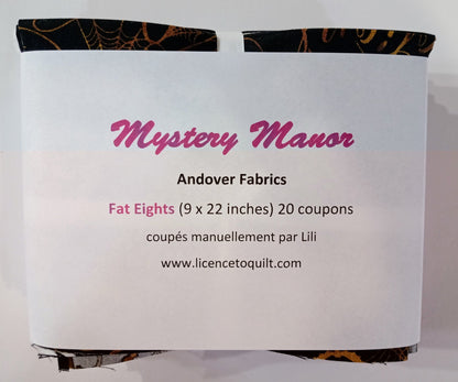 Mystery Manor - Fat Eights (20) - Licence To Quilt