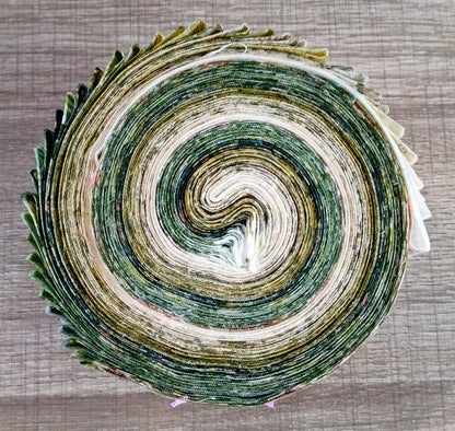 Green Thumb - Jelly Roll (40 bandes) - Licence To Quilt