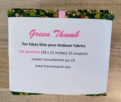 Green Thumb - Fat Quarter (25) - Licence To Quilt
